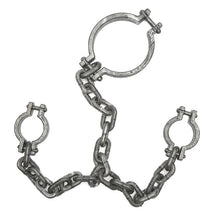 Load image into Gallery viewer, Halloween Props Chain Handcuffs Cosplay Prisoners