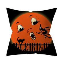 Load image into Gallery viewer, Trick or treat/pumpkin Cushion Cover 45*45cm Happy Halloween