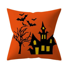 Load image into Gallery viewer, Trick or treat/pumpkin Cushion Cover 45*45cm Happy Halloween