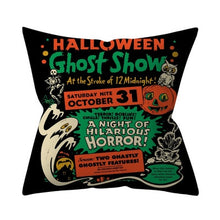 Load image into Gallery viewer, Trick or treat/pumpkin Cushion Cover 45*45cm Happy Halloween