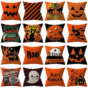 Trick or treat/pumpkin Cushion Cover 45*45cm Happy Halloween