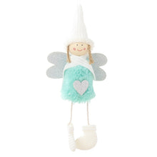 Load image into Gallery viewer, Plush Angel Heart Christmas Pendants Decorative Christmas Tree