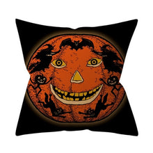 Load image into Gallery viewer, Trick or treat/pumpkin Cushion Cover 45*45cm Happy Halloween