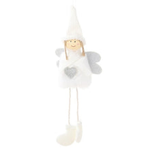 Load image into Gallery viewer, Plush Angel Heart Christmas Pendants Decorative Christmas Tree