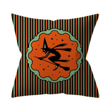 Load image into Gallery viewer, Trick or treat/pumpkin Cushion Cover 45*45cm Happy Halloween