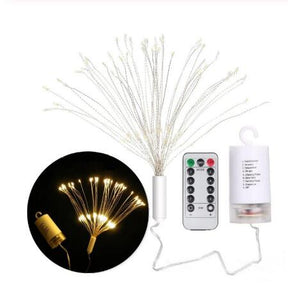 Festival Hanging Starburst String Lights 100-200 Leds DIY firework