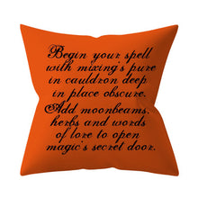 Load image into Gallery viewer, Trick or treat/pumpkin Cushion Cover 45*45cm Happy Halloween