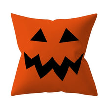 Load image into Gallery viewer, Trick or treat/pumpkin Cushion Cover 45*45cm Happy Halloween