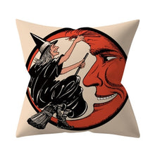 Load image into Gallery viewer, Trick or treat/pumpkin Cushion Cover 45*45cm Happy Halloween