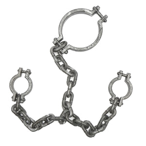 Halloween Props Chain Handcuffs Cosplay Prisoners