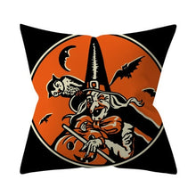 Load image into Gallery viewer, Trick or treat/pumpkin Cushion Cover 45*45cm Happy Halloween